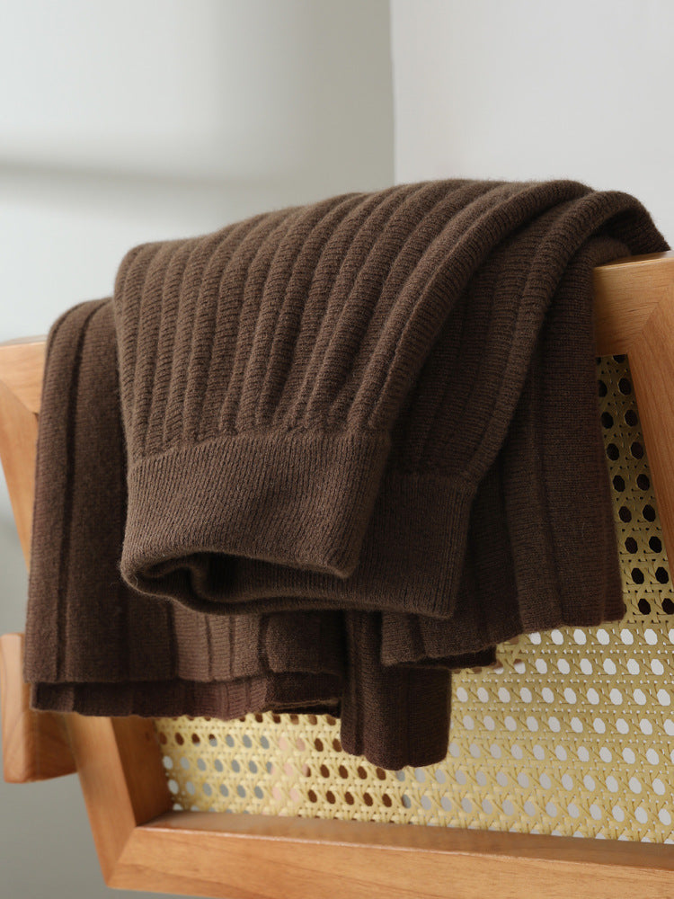 Women’s Wool Pleated Skirt