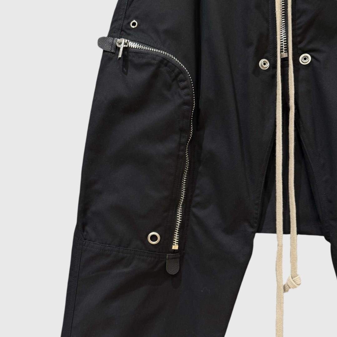 Men’s Multi-Pocket Cropped Casual Pants