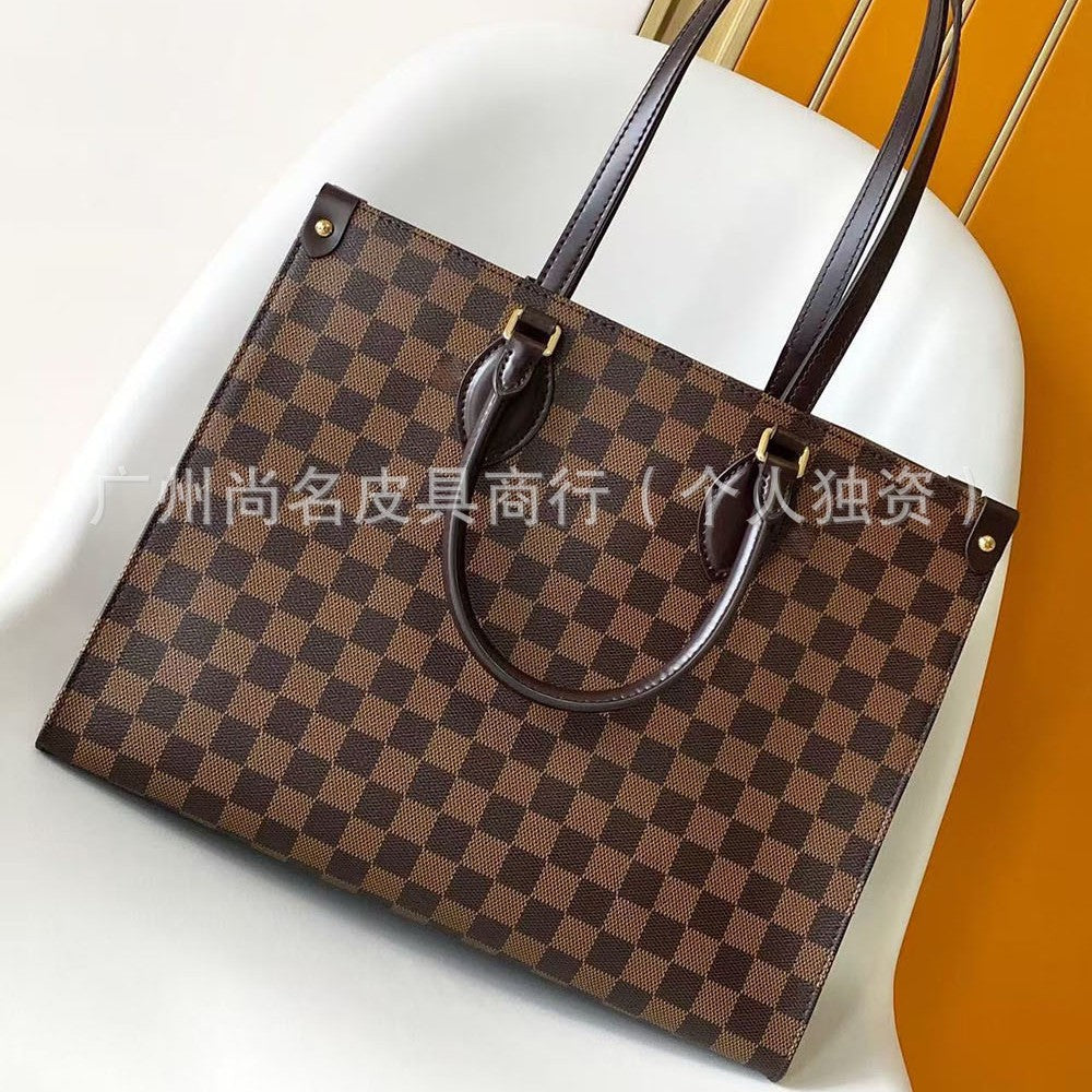 Retro Printed Tote Bag