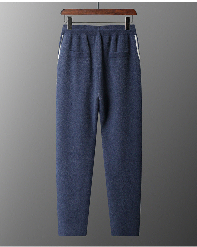 Men’s Cashmere-Style Knit Pants