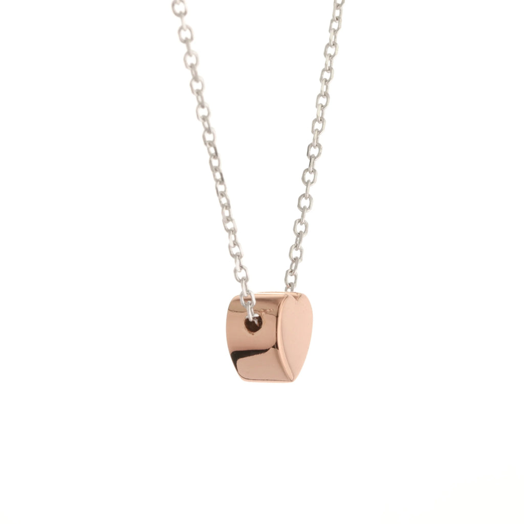 Silver Jewelry 925 Sterling Silver Heart Pendant Necklace Women Love Necklace Silver Gold Plated Jewelry Necklace Women