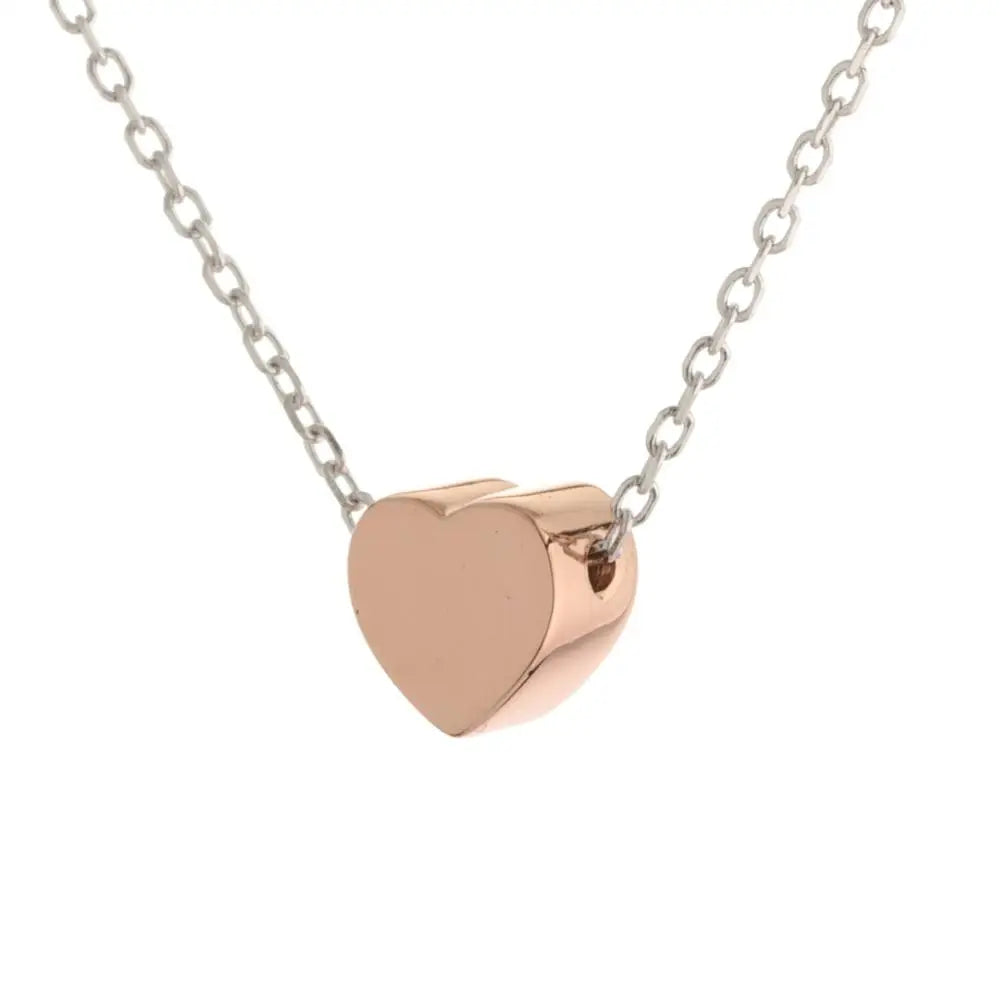 Silver Jewelry 925 Sterling Silver Heart Pendant Necklace Women Love Necklace Silver Gold Plated Jewelry Necklace Women